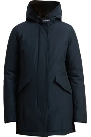 Woolrich Jassen, Dames, Blauw, L, Arctische wasbeerjas