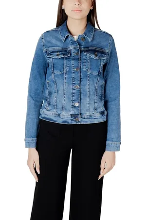 Street one Jassen, Dames, Blauw, XL, Denim, Blauwe Denim Jack & Jas