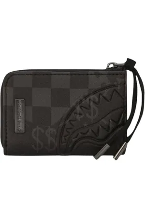 Sprayground Accessoires, Heren, Zwart, ONE Size, Portemonnee met ritssluiting en 4 vakken