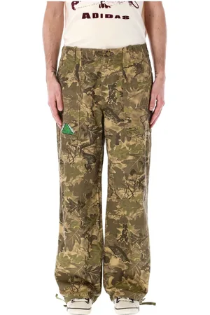 Brain Dead Broeken, Heren, Veelkleurig, M, Katoen, Camo Utility Enkelbroek