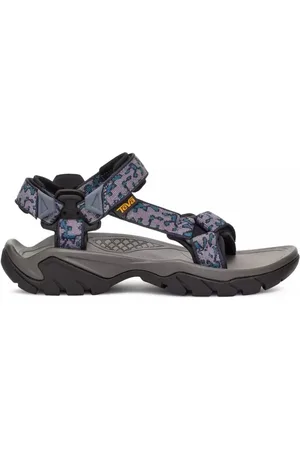 Teva Schoenen, Dames, Paars, 42 EU, Paarse wandelsandaal met goede grip