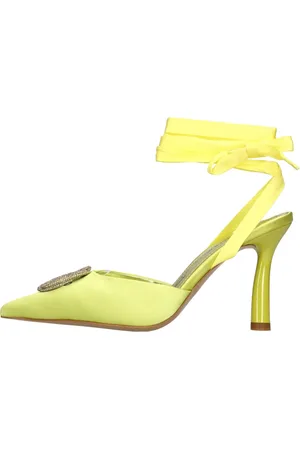 Emanuélle vee Schoenen, Dames, Groen, 37 EU, Leer, Met Hak Groen