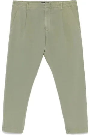 Dondup Broeken, Heren, Groen, W36, Groene Stijlvolle Broek