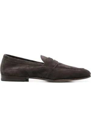 HENDERSON BARACCO Schoenen, Heren, Bruin, 43 EU, Suede Loafers Baracco Stijl