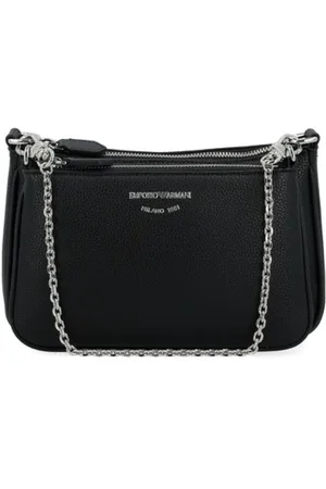 Emporio Armani Tassen, Dames, Zwart, ONE Size, Zwarte Mini Tas