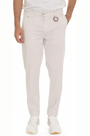 sartoria tramarossa Broeken, Heren, , W32, Katoen, Aanpasbare Luis Chino Broek