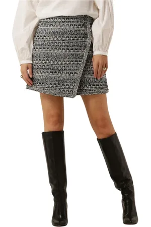 Bruuns Bazaar Rokken, Dames, Blauw, S, Trillium Maeda Rok