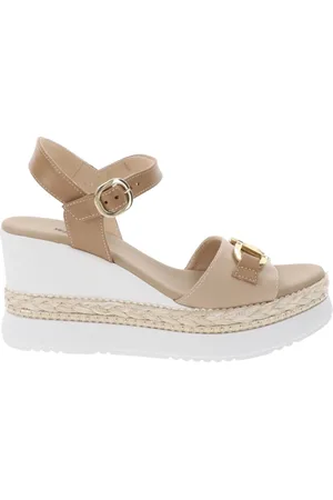 Nero Giardini Schoenen, Dames, , 37 EU, Leer, Leren Sandalen voor Vrouwen