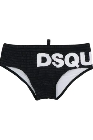 Dsquared2 Badkleding, Heren, Zwart, S, Zwarte Zee Kleding Brief Zwemkleding