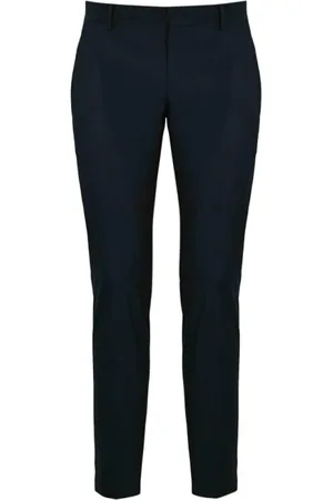 PT Torino Broeken, Heren, Blauw, XL, Blauwe Elegante Sigarettenbroek