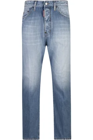 Dsquared2 Jeans, Heren, Blauw, L, Blauwe Clean Wash Bro Jeans