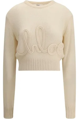 Chloé Truien, Dames, , S, Wol, Alpaca Cropped Sweater