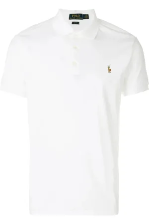 Ralph Lauren Tops, Heren, Wit, L, Katoen, T-shirts en Polos Wit