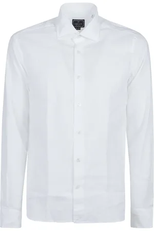 Orian Overhemden, Heren, Wit, XS, Langemouw Slim FIT Hemd