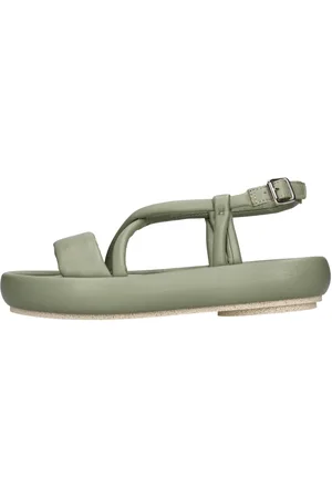 Patrizia Bonfanti Schoenen, Dames, Groen, 40 EU, Sandalen Groen