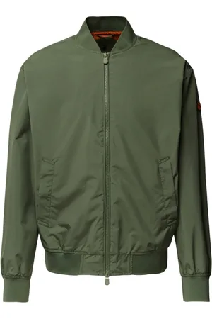 save the duck Jassen, Heren, Groen, M, Moderne Bomberjack Olen