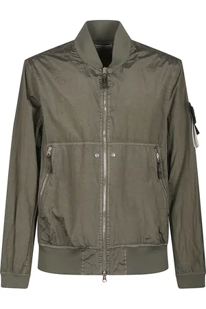 Stone Island Jassen, Heren, Groen, M, Stijlvolle Bomberjack