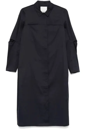 YMC YOU MUST CREATE Kleedjes, Dames, Blauw, XS, Elegante Zwarte Jurk