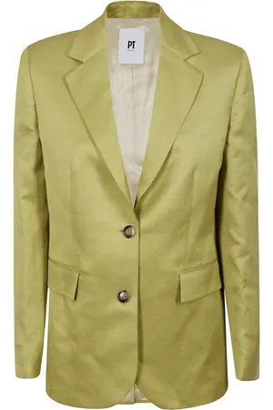 PT Torino Jassen, Dames, Groen, M, Crème Lichtgewicht Zomerjas
