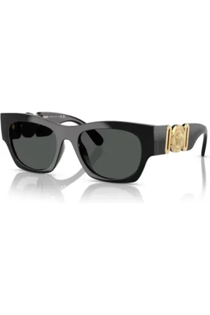 VERSACE Accessoires, unisex, Zwart, ONE Size, Stijlvolle zonnebril voor modieuze uitstraling