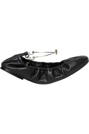 Twin-Set Schoenen, Dames, Zwart, 41 EU, Elegante Ballet Flats, Klassiek Ontwerp