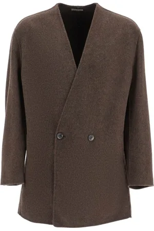 FEAR OF GOD Jassen, Heren, Bruin, L, Wol, Stijlvolle Jas voor Mannen