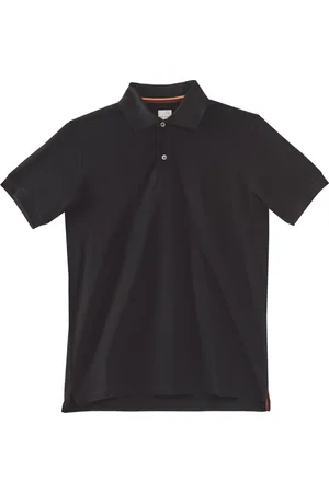 Paul Smith Tops, Heren, Zwart, XL, Katoen, Artist Stripe Polo Shirt Zwart