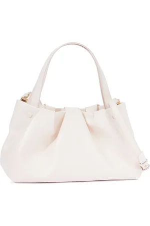 THEMOIRÈ Tassen, Dames, Wit, ONE Size, Witte Vegan Leren Handtas Athena