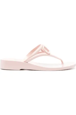 VALENTINO Schoenen, Dames, Roze, 39 EU, Roze VLogo Signature Teenslipper