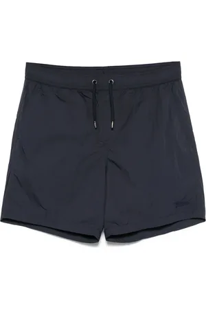 HERNO Korte broeken, Heren, Blauw, L, Blauwe Casual Shorts voor Mannen