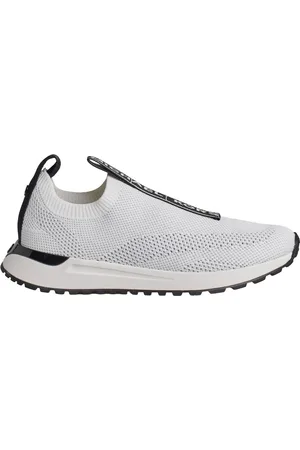 Michael Kors Schoenen, Dames, Wit, 35 1/2 EU, Denim, Instap Sneakers voor vrouwen