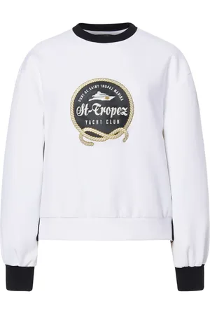 Goldbergh Sweatshirts & Hoodies, Dames, Wit, M, Nautic Port Sweater