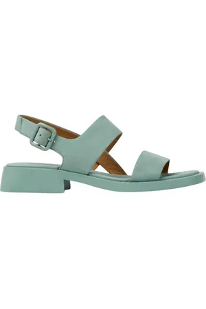 Camper Schoenen, Dames, Groen, 40 EU, Groene Dana Sandalen Stijlvol Comfortabel