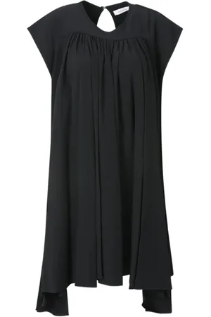 Paco rabanne Kleedjes, Dames, Zwart, S, Korte Jurk met Robe Stijl