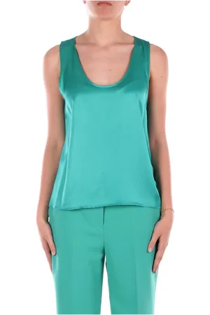 Liu Jo Tops, Dames, Groen, S, Stijlvolle T-shirts en Polos Collectie