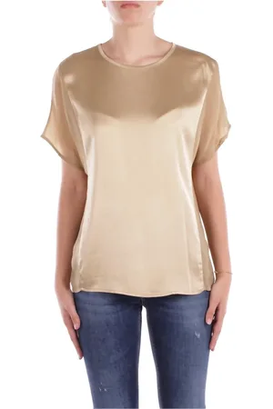 Manila Grace Tops, Dames, , S, Logo Achterkant Shirt