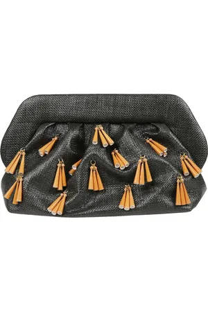 THEMOIRÈ Tassen, Dames, Zwart, ONE Size, Bios Clutch met Afneembare Band