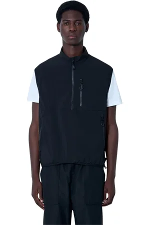 Comme des Garçons Jassen, Heren, Zwart, S, Nylon, Ripstop Multi-Pocket Vest