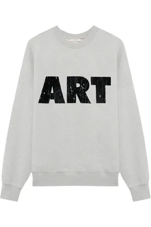 1989 STUDIO Sweatshirts & Hoodies, Heren, Grijs, XS, Katoen, Crewneck Sweatshirt