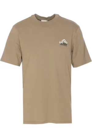 Autry Tops, Heren, Groen, L, Katoen, Bloemenprint T-shirt