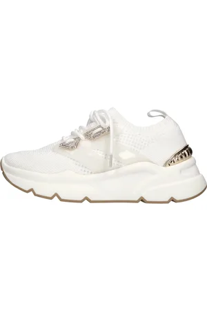 Emanuélle vee Schoenen, Dames, Wit, 40 EU, Leer, Sneakers
