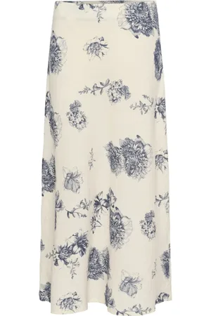 Part Two Rokken, Dames, Veelkleurig, XS, Linnen, Prachtige Bloemenprint Rok