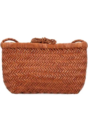 Dragon Diffusion Tassen, Dames, Bruin, ONE Size, Mini Mandje Tas in Tan