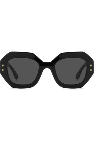 Isabel Marant Accessoires, unisex, Zwart, 52 MM, Stijlvolle zwarte leren enkellaarzen