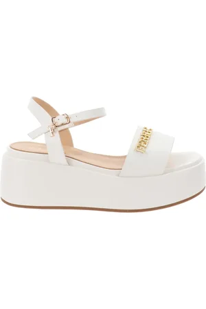 Gianfranco Ferré Schoenen, Dames, Wit, 40 EU, Leer, Dames Sandalen van Kunstleer