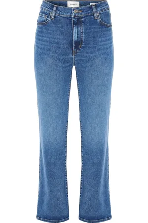 Frame Jeans, Dames, Blauw, W26, Denim, Blauwe Gewassen Denim Jeans