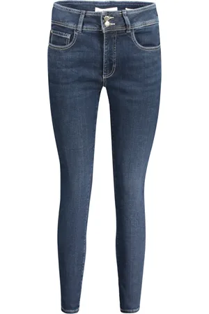 Guess Jeans, Dames, Blauw, W27 L29, Denim, Denim Skinny High Jeans Blauw