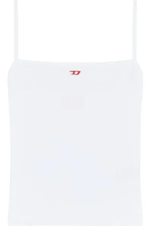 Diesel Tops, Dames, Wit, M, Stijlvolle TOP voor een trendy look