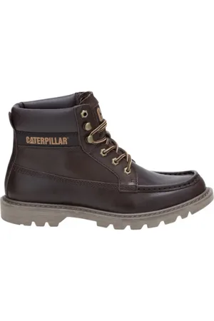 Caterpillar Schoenen, Heren, Bruin, 45 EU, Stijlvolle Enkellaarsjes voor Vrouwen