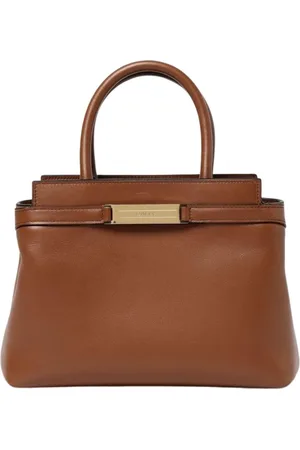 Bally Tassen, Dames, Bruin, ONE Size, Leer, Stijlvolle leren aktetas